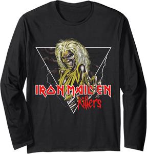 Футболка с длинным рукавом Iron Maiden - Killers Triangle, черная