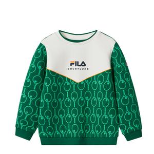 FILA KIDS Свитшот Green/White для детей 3-7 лет