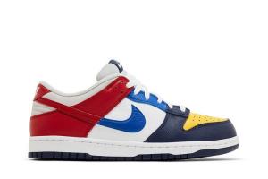 Кроссовки Nike Dunk Low Japan QS What The2024, разноцветный