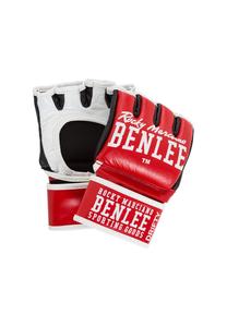 Перчатки для тренировок ММА из кожи дрифт Benlee, красный