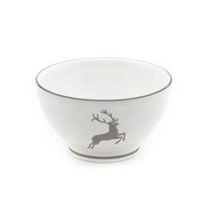 Миска для хлопьев Grey Deer большая, d: 14 см/высота: 7,8 см/0,4 Gmundner Keramik, серый