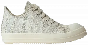Кроссовки Rick Owens DRKSHDW Hollywood Low 'Milk Cracked Leather', белый