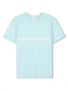 Футболка с логотипом Givenchy Kids, синий