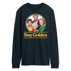 Мужская футболка Golden Girls Stay Golden с длинными рукавами Licensed Character