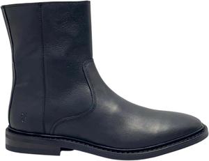 Мужские ботинки Frye Paul с внутренней молнией - классический кожаный дизайн, прочная конструкция, удобная посадка, идеально подходят для повседневной носки, черный