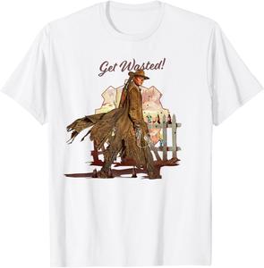 Футболка Fallout - Let's Waste, белая