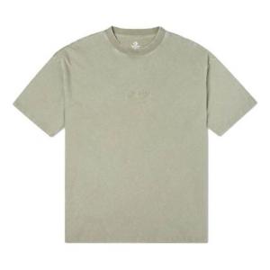 Футболка jack purcell t-shirt 'pale green' Converse, зеленый