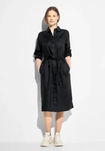 Платье-блузка Cecil, однотонное, черный