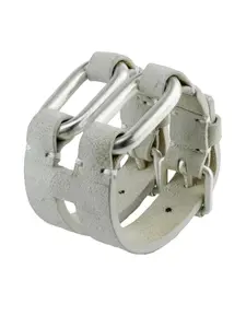 Браслет-наруч из серебра 925 пробы в виде звеньев Parts Of Four