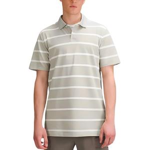 Футболка поло SS24 Pique Мужская Lululeman, Горизонтальные Полосы Истинно Морской Синий Ветряная Мельница/LTNW