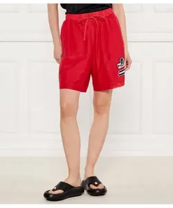 Шорты Льюиса Relaxed fit Pinko, красный