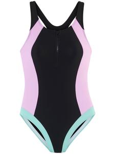 LASCANA ACTIVE Купальник черного и розового цвета