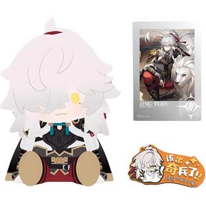 Плюшевая кукла MIHOYO Jingliu, Rìn, Jingyuán, Kafka Star Rail высотой 35 см BANDAI