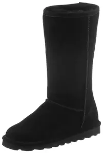 Зимние ботинки Bearpaw "ELLE TALL", слипоны с водоотталкивающей пропиткой Neverwet, черный