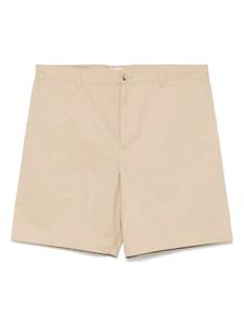 Шорты с вышитым логотипом Maison Kitsuné, нейтральный
