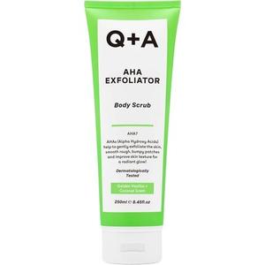 Скраб для тела Q+A AHA Exfoliator для омолаживающего ухода за телом 250мл