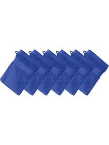 Erwin Müller Махровые рукавицы для мытья посуды, 6 штук, Фридрихсхафен, лазурный цвет