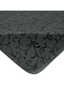 Erwin Müller Скатерть из смесовой хлопчатобумажной ткани графитового цвета