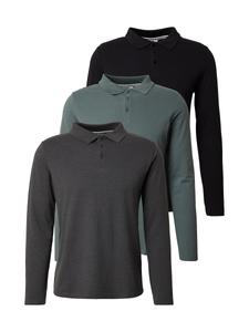 Рубашка ABOUT YOU Ramon, темно-серый/темно-зеленый/черный