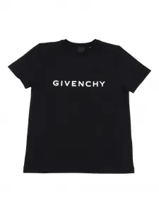 Футболка с логотипом Givenchy Kids, черный