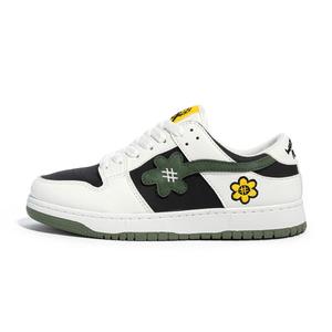 Кроссовки Humanism 1986 Skateboarding Shoes Women's Low-top, белый/черный