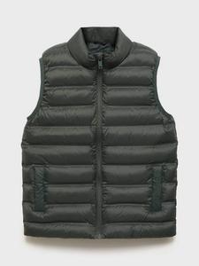 Детский стеганый жилет Alvaro Mango, Beige - Khaki