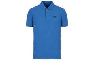 Поло EA7 мужское EMPORIO ARMANI, синий