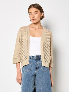 Вязаный кардиган Apricot, желтый