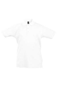 Рубашка поло Summer II из пике SOL'S, белый