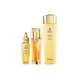 Наборы для ухода за кожей Fourth Generation Original Bee Royal Water с двумя тюбиками сывороток: подтягивающие, увлажняющие и восстанавливающие Guerlain, three-piece set: revival honey 15ml+essence 150ml+dual-effect serums 30ml