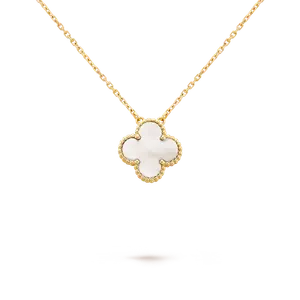 Кулон Van Cleef & Arpels Vintage Alhambra, 18-ct желтое золото, перламутр