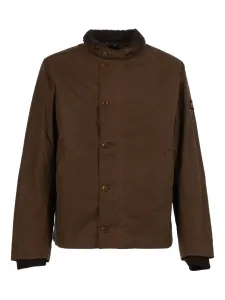 Куртка Mayburn из вощеного хлопка Barbour, коричневый