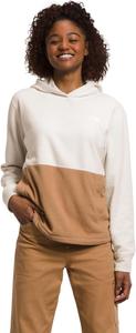 Женская худи The North Face флисовая, белый/коричневый
