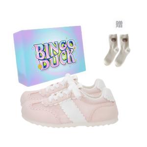 Противоскользящие женские кроссовки BINGO DUCK, Pink+Exclusive Shoe Box+Gift Socks
