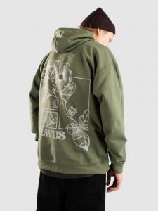 Худи Dravus Boxed In Hoodie, military green