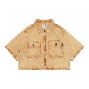 Aape Рубашка SS25 Women's Brown BGL