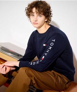 Толстовка с длинными рукавами из французской махровой ткани с логотипом