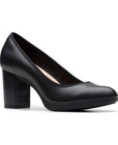 Женские туфли-слипоны Bayla Carly Clarks, Black Leather