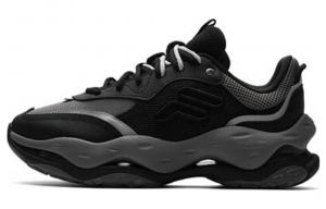 Кроссовки FILA FUSION Cheese Lifestyle Shoes Men Low-top Black/Gray, черный