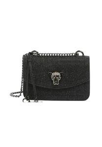 Сумка кросс-боди Lipsy SMALL CHAIN SHOULDER, Black Glitter/Black