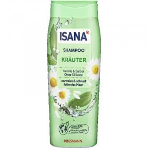 Шампунь с травами ISANA, 300 ml