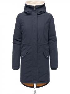Ragwear Зимнее пальто Coogle YOUMODO темно-синего цвета