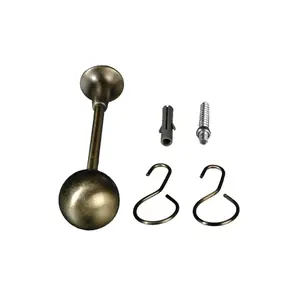 Держатель для штор 16 мм Liedeco, Messingfarben/antik