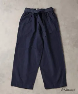 Хлопково-льняные джинсовые брюки "JUDO" Journal Standard, цвет Navy