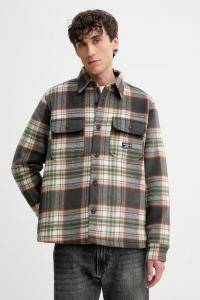 Куртка из смесовой шерсти Guess Jeans, серый