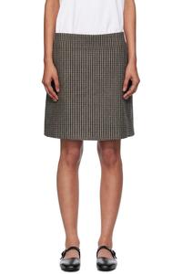 Мини-юбка Adelma A.P.C., коричневый