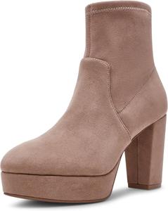 Anne Klein womens Volt, Sand Suede