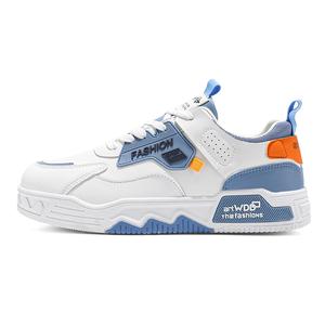 ZULISHI Мужские скейтборд кроссовки Low top Blue/Beige