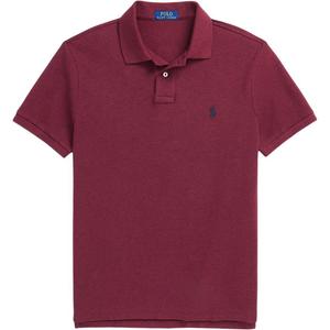 Поло с вышитой лошадкой Polo Pony Polo Ralph Lauren, Burgundy