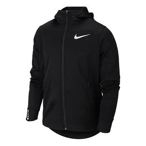 Куртка Nike Elite Basketball Training Sports hooded Logo Jacket Black, черный